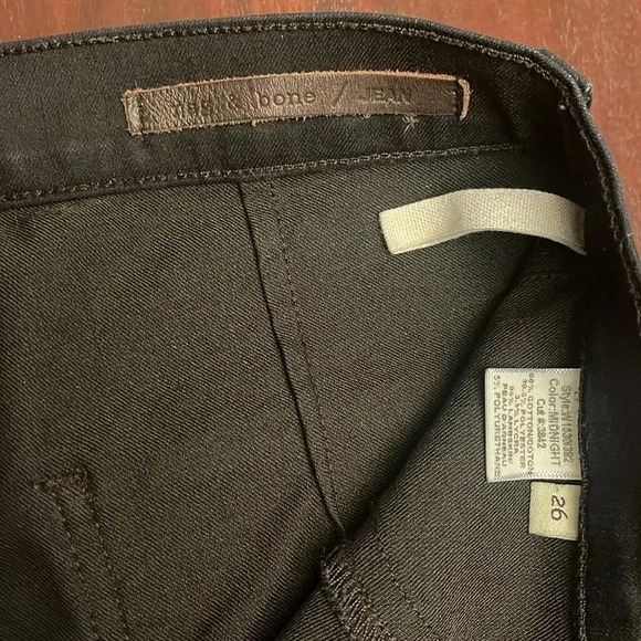 Rag & Bone black style W15301382 equestrian jeans size 26 - Picture 2 of 6